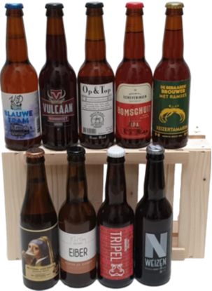 Bierpakket 9 streekbieren Zuid-Holland